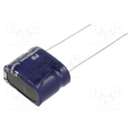 1 pcs x EATON ELECTRONICS - PB-5R0H474-R - Supercapacitor, THT, 470mF, 5VDC, -20÷80%, Body dim: 8.5x16.8x14mm