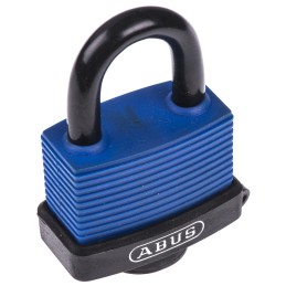 1 pcs - ABUS Key Weatherproof Brass, Stainless Steel Weatherproof Padlock, 8mm Shackle, 53mm Body