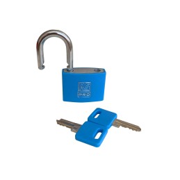 1 pcs - RS PRO Key Padlock, 6mm Shackle, 43mm Body