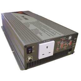 1 pcs - MEAN WELL Pure Sine Wave 1500W Power Inverter, 10.5 - 15V dc Input, 230V ac Output