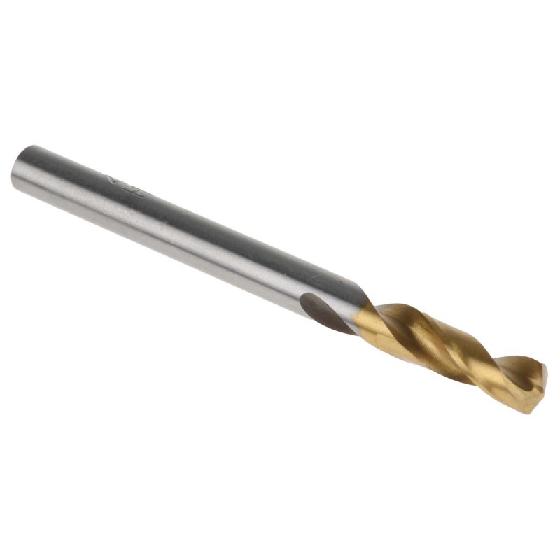 1 Tube of 5 - RS PRO HSS Twist Drill Bit, 4.5mm Diameter, 58 mm Overall