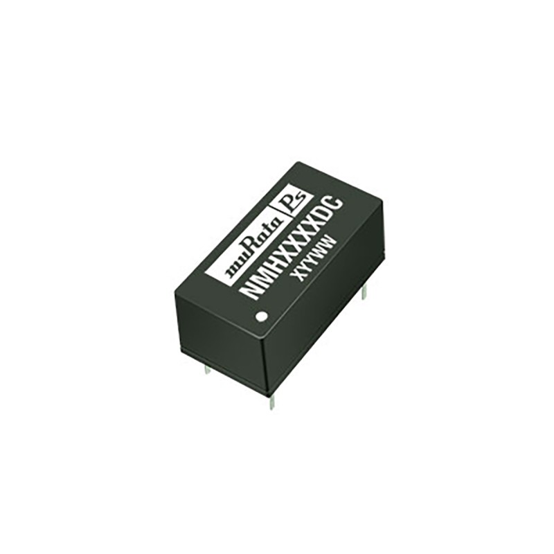 1 pcs - Murata Power Solutions NMH DC-DC Converter, ±12V dc/ ±83mA Output, 10.8 - 13.2 V dc Input, 2W, Through Hole,