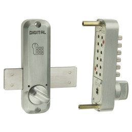 1 pcs - Aluminium Mechanical Code Lock