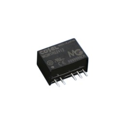 1 pcs - Cosel MGW DC-DC Converter, ±15V dc/ 50mA Output, 18 - 36 V dc Input, 1.5W, PCB Mount, +85°C Max Temp -40°C Min