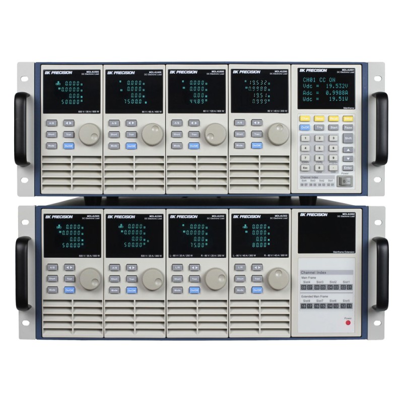 1 pcs - BK Precision MDL Series Electronic Load, 0 - 2400 W, 0 - 2000 V, 0 - 480 A