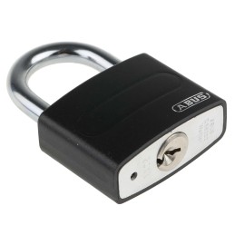 1 pcs - ABUS Key Weatherproof Aluminium, Steel Safety Padlock, 6.5mm Shackle, 43mm Body