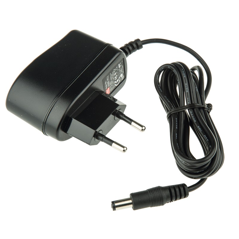1 pcs - MEAN WELL 5W Plug-In AC/DC Adapter 5V dc Output, 1A Output