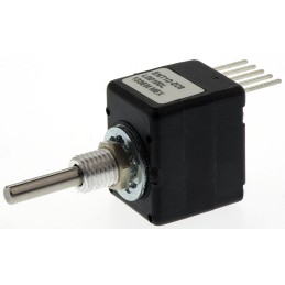 10 pcs - Bourns 5V dc 100 Pulse Optical Encoder with a 3.175 mm Plain Shaft, Bracket Mount, Axial PC Pin