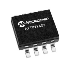 25 pcs - Microchip ATTINY402-SSN, 8bit AVR Microcontroller, ATtiny402, 20MHz, 4 kB Flash, 8-Pin SOIC