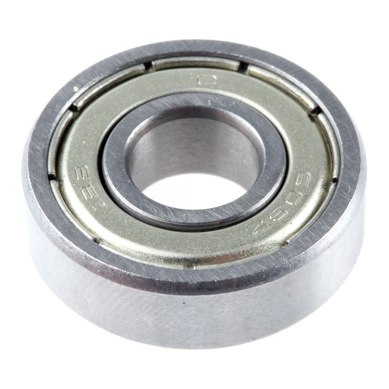 1 pcs - RS PRO 609-2Z Single Row Deep Groove Ball Bearing- Both Sides Shielded 9mm I.D, 24mm O.D