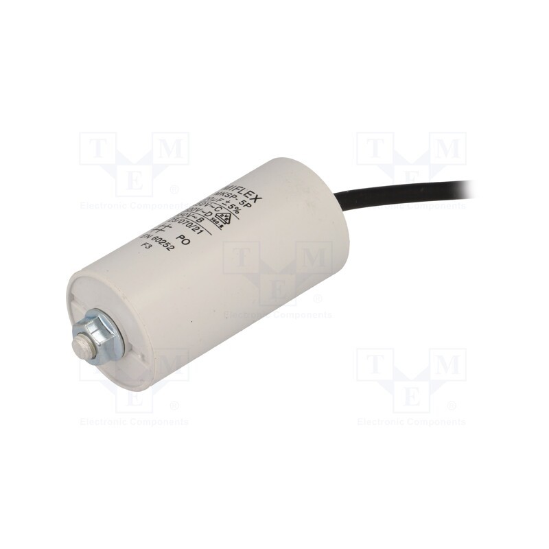 1 pcs x MIFLEX - I150V620J-D1 - Capacitor: motors, run, 20uF, 450V, Ø40x78mm, -25÷70°C, ±10%, 4