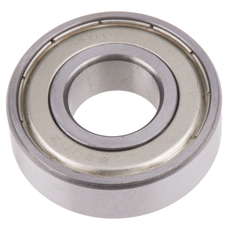 1 pcs - RS PRO 6203-2Z Single Row Deep Groove Ball Bearing- Both Sides Shielded 17mm I.D, 40mm O.D