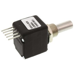 10 pcs - Bourns 5V dc 64 Pulse Optical Encoder with a 6.35 mm Round Shaft, Bracket Mount