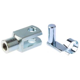 1 pcs - RS PRO Steel M16 x 2 Clevis, 83mm x 32mm