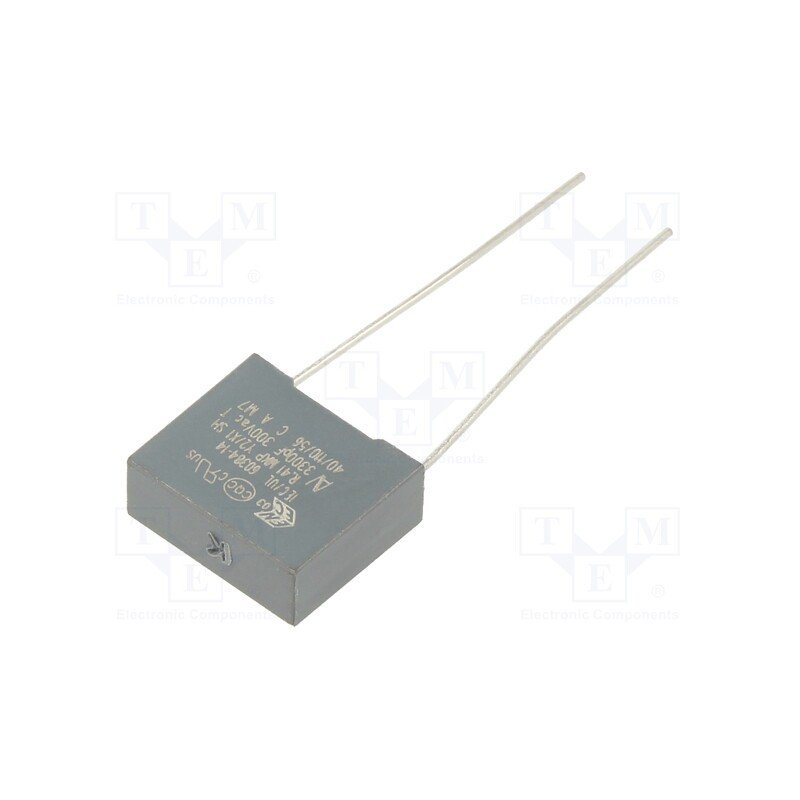 2 pcs x KEMET - R413F133050T0K - Capacitor: polypropylene, 3.3nF, 13x11x5mm, THT, ±10%, 10mm, 300VAC