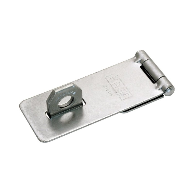 1 pcs - Kasp Steel Chrome Hasp & Staple, 75 x 9mm, 28mm