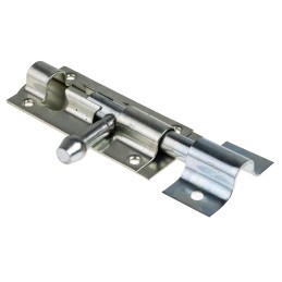 1 pcs - RS PRO Steel Zinc Door Bolt, 110 x 38mm