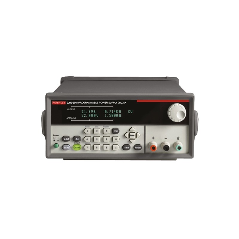 1 pcs - Keithley 2200 Series Digital Bench Power Supply, 30V, 5A, 1-Output, 150W - RS Calibrated
