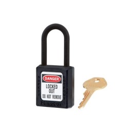 1 pcs - Master Lock Key Safety Padlock, 6mm Shackle