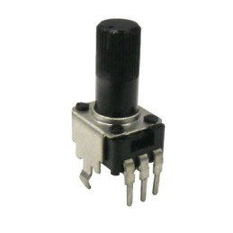 10 pcs - Bourns 1 Pulse Mechanical Rotary Encoder with a 5 mm Knurl Shaft