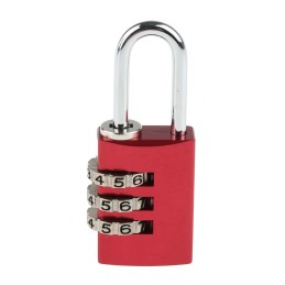 1 pcs - ABUS 145/20 Combination Weatherproof Aluminium, Steel Safety Padlock, 3mm Shackle, 20mm Body
