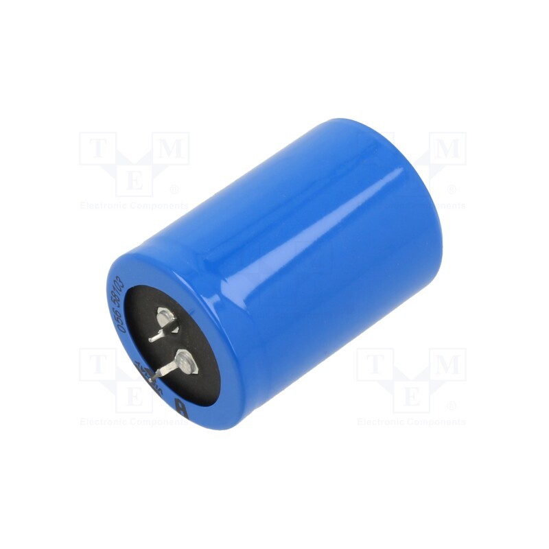 1 pcs x VISHAY - MAL205658103E3 - Capacitor: electrolytic, SNAP-IN, 10mF, 63VDC, Ø35x50mm, ±20%
