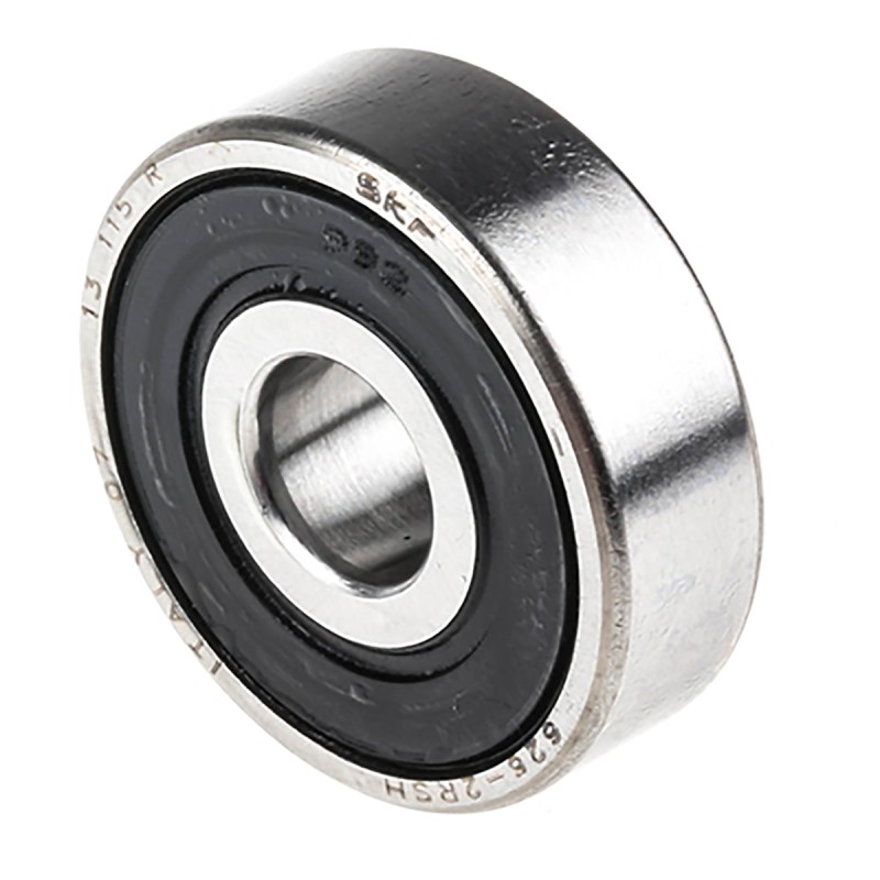 1 pcs - SKF 626-2RSH Single Row Deep Groove Ball Bearing- Both Sides Sealed 6mm I.D, 19mm O.D