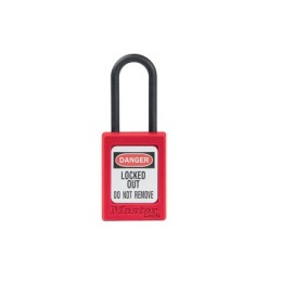 1 pcs - Master Lock Key Safety Padlock, 4.76mm Shackle
