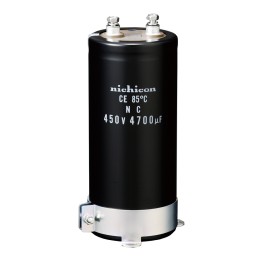 5 pcs - Nichicon 6800μF Electrolytic Capacitor 450V dc, Screw Mount - LNC2W682MSEJ