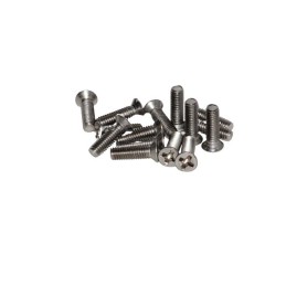 1 pcs - Hammond Cross Flat Tamper Proof Security Screw, M3.5x12mm