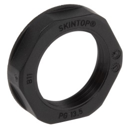 5 pcs - Lapp Black Fibreglass PA Cable Gland Locknut, PG13.5 Thread, IP68