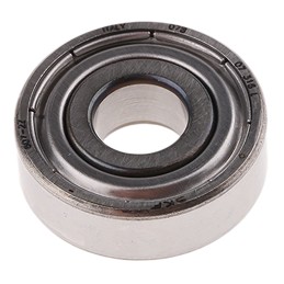 1 pcs - SKF 607-2Z Single Row Deep Groove Ball Bearing- Both Sides Shielded 7mm I.D, 19mm O.D