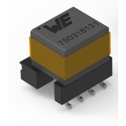 1 pcs - 1 Output Flyback Gate Drive Transformer, 9 - 18V, 6μH