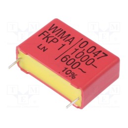 1 pcs x WIMA - FKP1O124706B00KSSD - Capacitor: polypropylene, 47nF, 11x21x31.5mm, THT, ±10%, 27.5mm