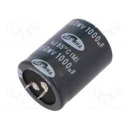 1 pcs x SAMWHA - HJ2V108M35045HA100 - Capacitor: electrolytic, SNAP-IN, 1000uF, 350VDC, Ø35x45mm, ±20%