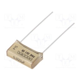 2 pcs x KEMET - PME261EB5220KR30 - Capacitor: paper, 22nF, 300VAC, 15.2mm, ±10%, THT, PME261, 630VDC