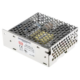 1 pcs - MEAN WELL Switching Power Supply, RS-35-3.3, 3.3V dc, 7A, 23W, 1 Output, 125 - 373 V dc, 88 - 264 V ac