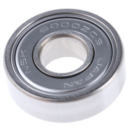 1 pcs - NSK 6000ZZC3 Single Row Deep Groove Ball Bearing- Both Sides Shielded 10mm I.D, 26mm O.D