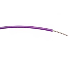 1 Reel of 100 M - RS PRO Purple 0.3 mm² Hook Up Wire, 1/0.6 mm, 100m, PVC Insulation