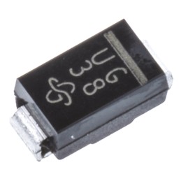 25 pcs - Vishay 400V 1A, Ultrafast Rectifiers Diode, 2-Pin DO-214AC US1G-E3/5AT
