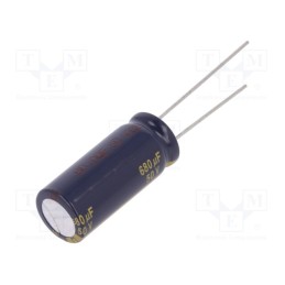 1 pcs x PANASONIC - EEUFC1H681L - Capacitor: electrolytic, low ESR, THT, 680uF, 50VDC, Ø12.5x30mm