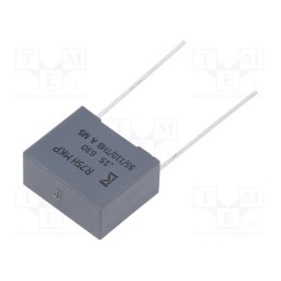 2 pcs x KEMET - R75PI315050H3J - Capacitor: polypropylene, 150nF, 18x8.5x14.5mm, THT, ±5%, 15mm