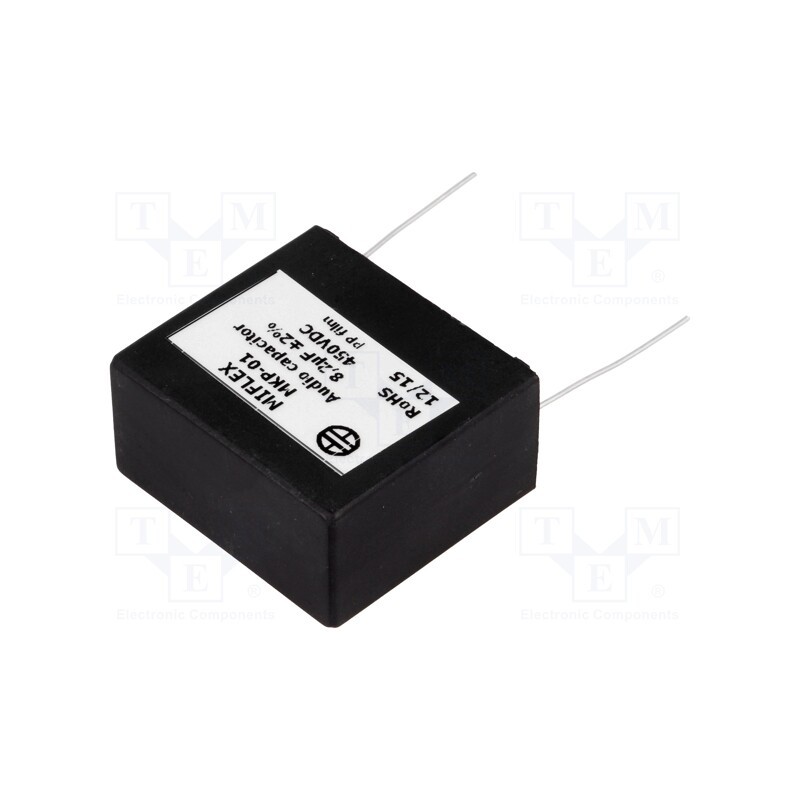 1 pcs x MIFLEX - MKP01GG582G-B - Capacitor: polypropylene, 8.2uF, 450VDC, 37.5mm, ±2%, 42.5x38x21mm