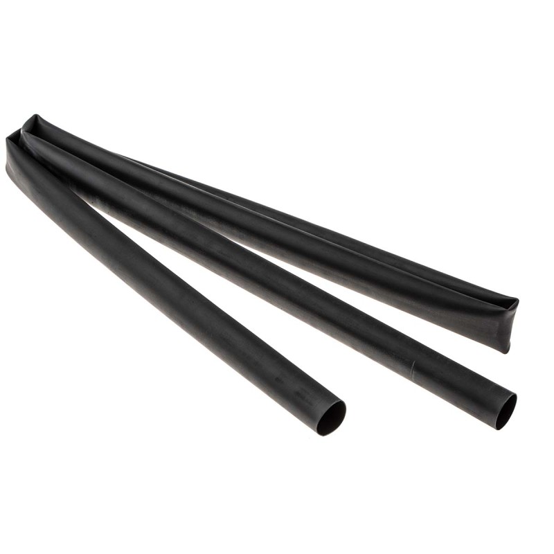 1 pcs - HellermannTyton Adhesive Lined Heat Shrink Tubing, Black 16mm Sleeve Dia. x 1.2m Length 4:1 Ratio, TA42 Series