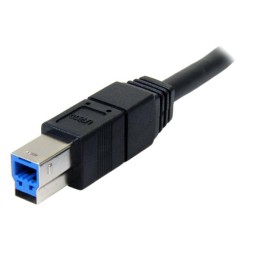 1 pcs - StarTech.com USB 3.0 Cable, Male USB A to Male USB B Cable, 3m