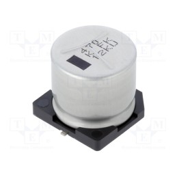 1 pcs x PANASONIC - EEVFK1K471M - Capacitor: electrolytic, low ESR, SMD, 470uF, 80VDC, Ø18x16.5mm