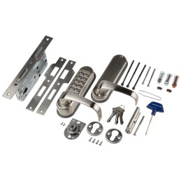 1 pcs - Stainless Steel Mechanical Code Lock