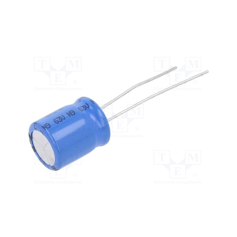 1 pcs x VISHAY - MAL213638479E3 - Capacitor: electrolytic, THT, 47uF, 63VDC, Ø10x12mm, Pitch: 5mm