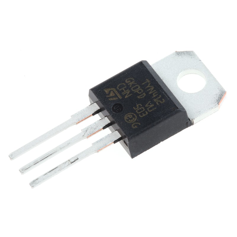 10 pcs - STMicroelectronics TYN412RG, Thyristor, 12A 15mA