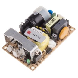 1 pcs - MEAN WELL Switching Power Supply, EPS-35-15, 15V dc, 2.4A, 36W, 1 Output, 120 - 370 V dc, 85 - 264 V ac